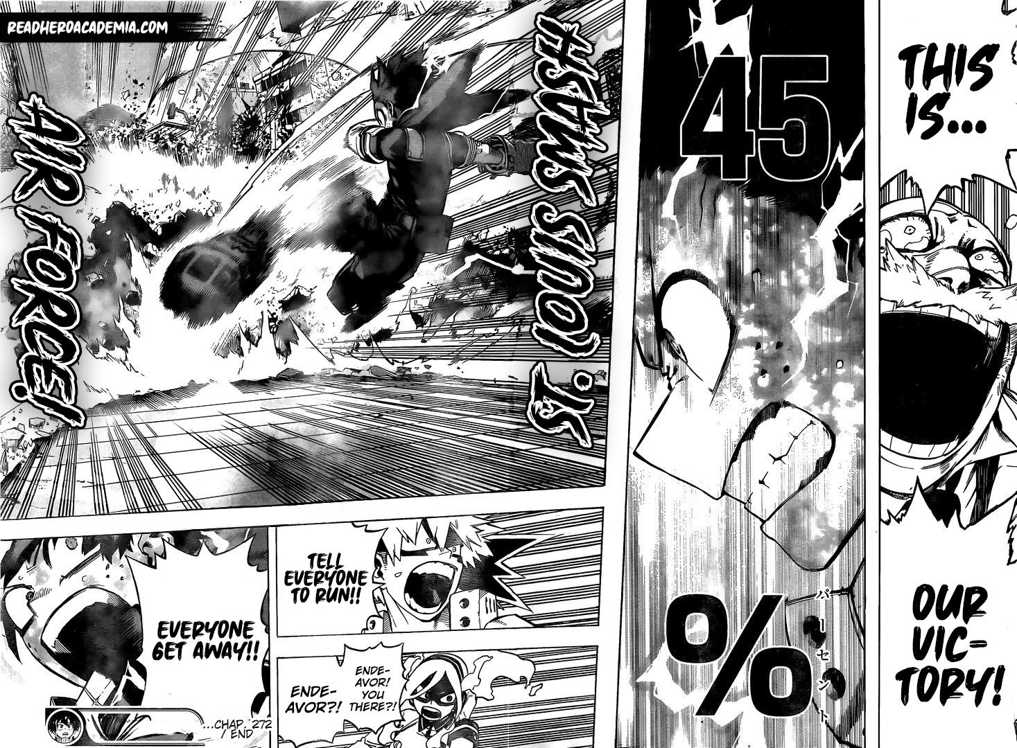 My Hero Academia Manga Manga Chapter - 272 - image 17