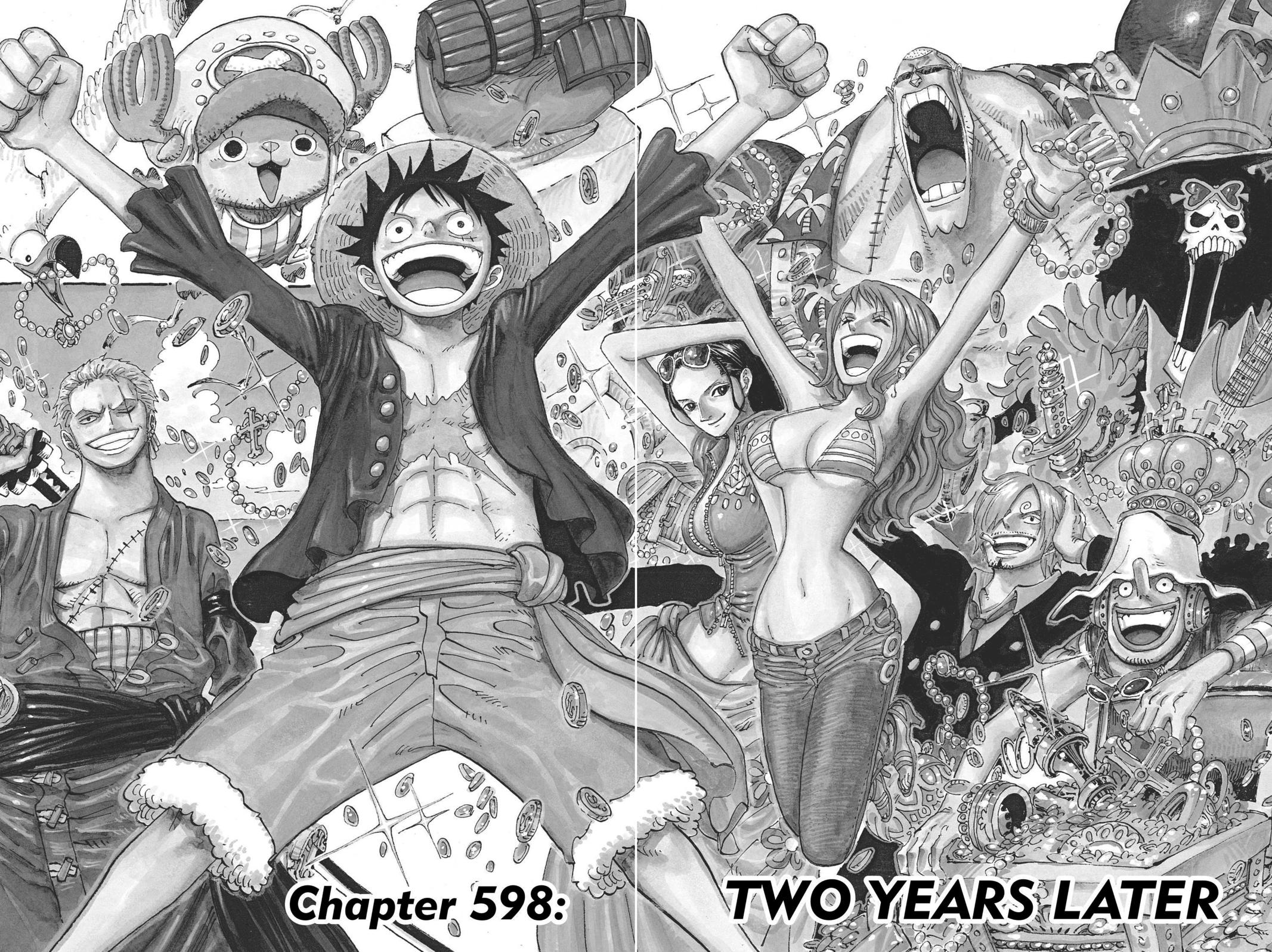 One Piece Manga Manga Chapter - 598 - image 3