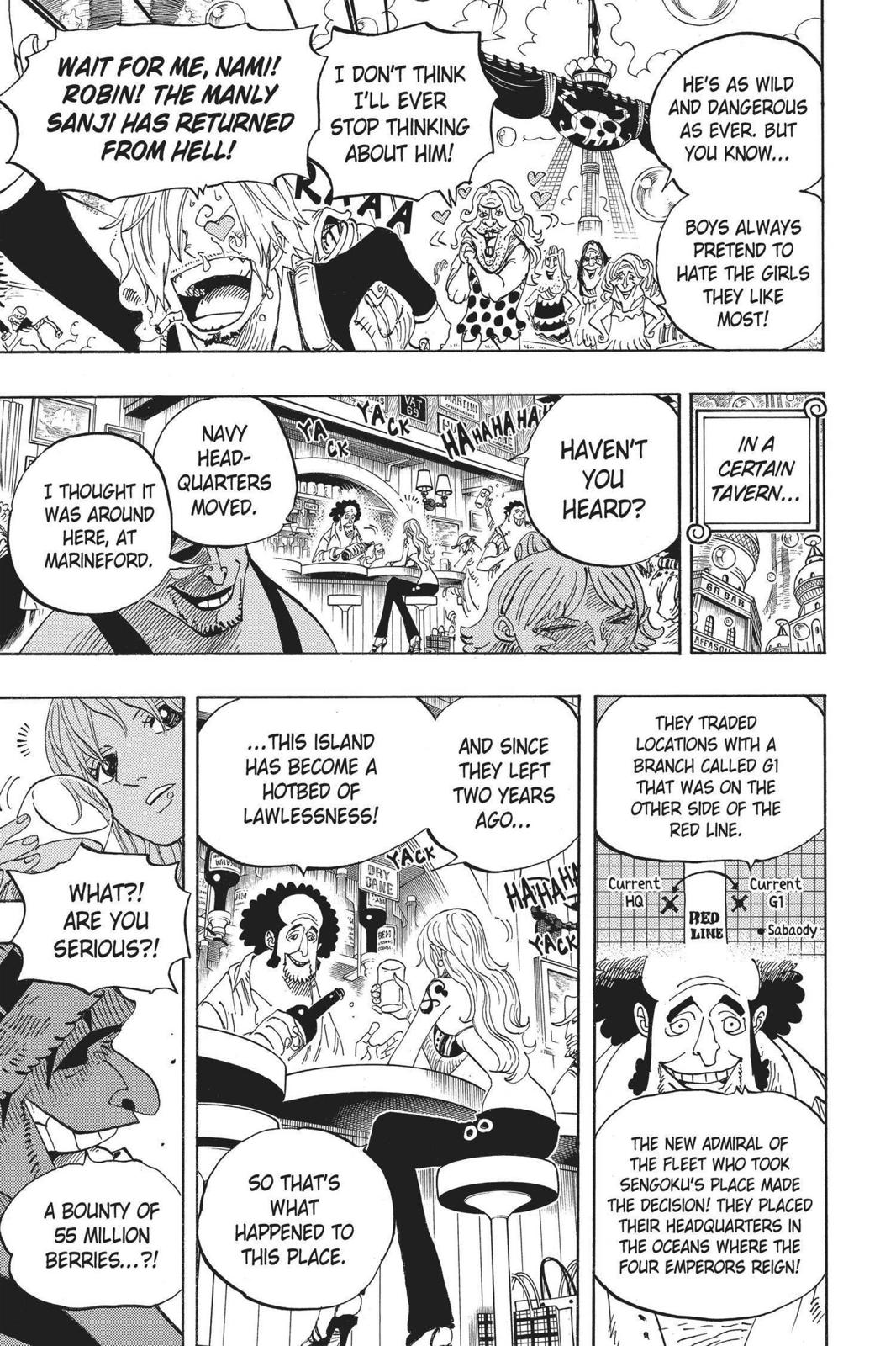 One Piece Manga Manga Chapter - 598 - image 9