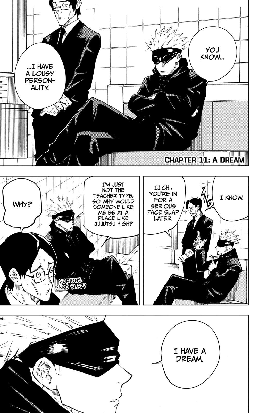 Jujutsu Kaisen Manga Chapter - 11 - image 1