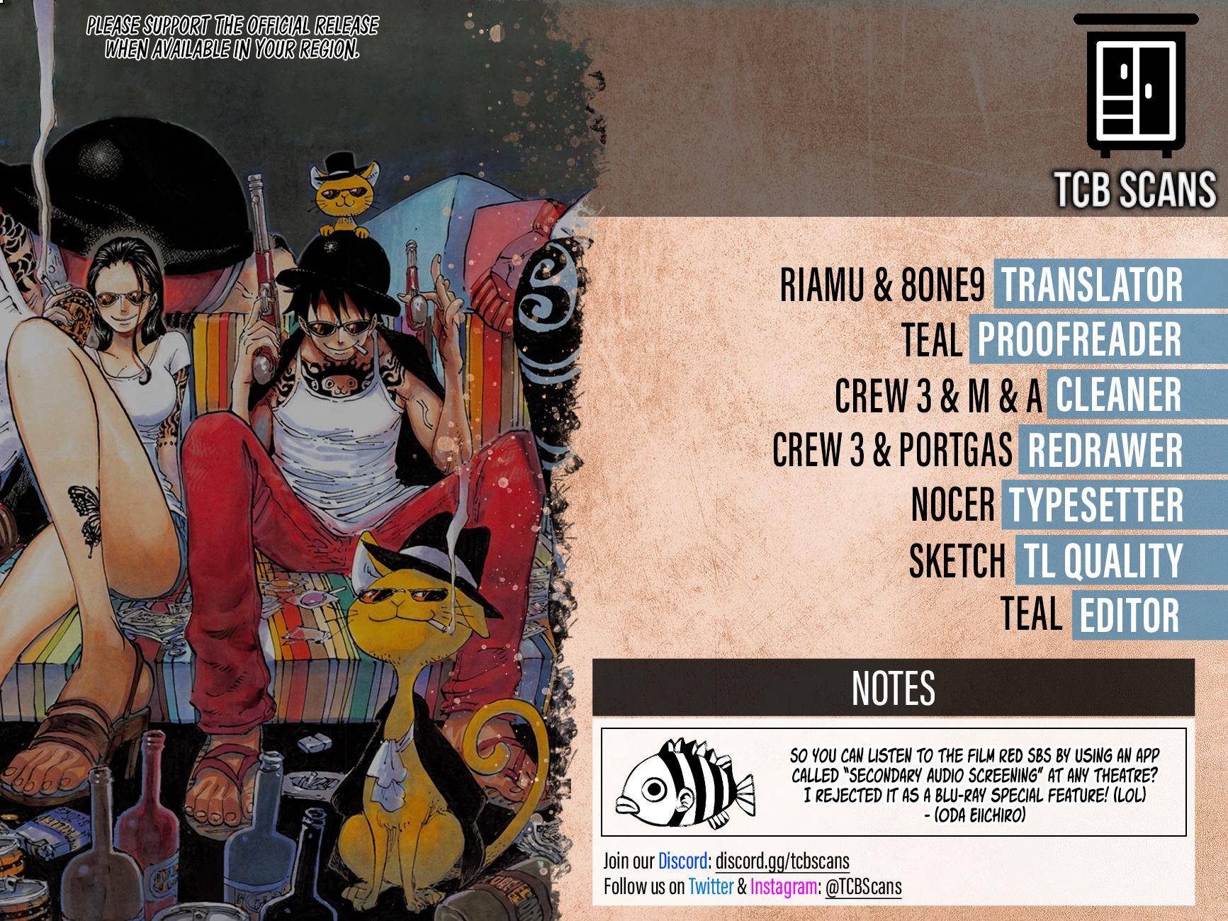 One Piece Manga Manga Chapter - 1067 - image 2