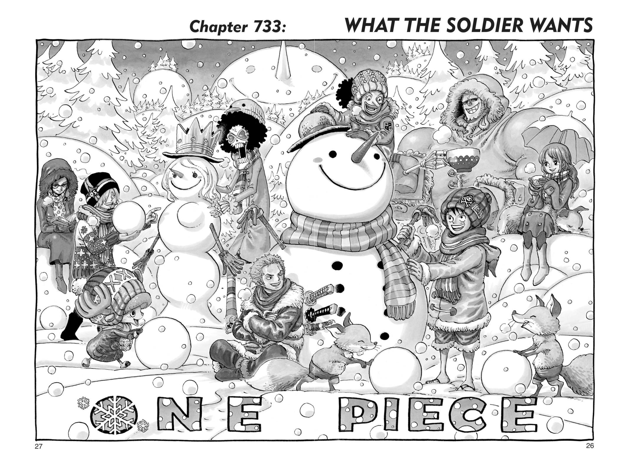 One Piece Manga Manga Chapter - 733 - image 1