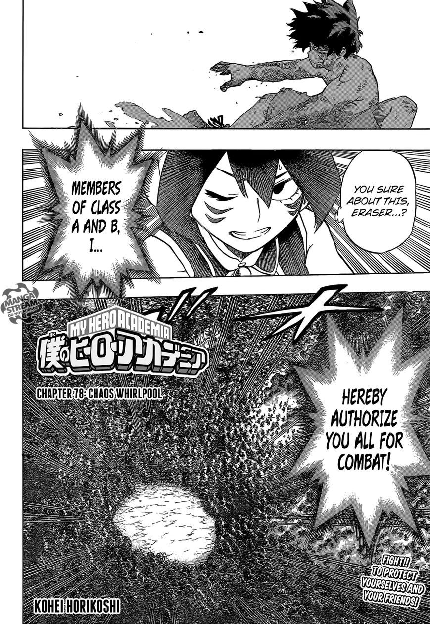 My Hero Academia Manga Manga Chapter - 78 - image 3