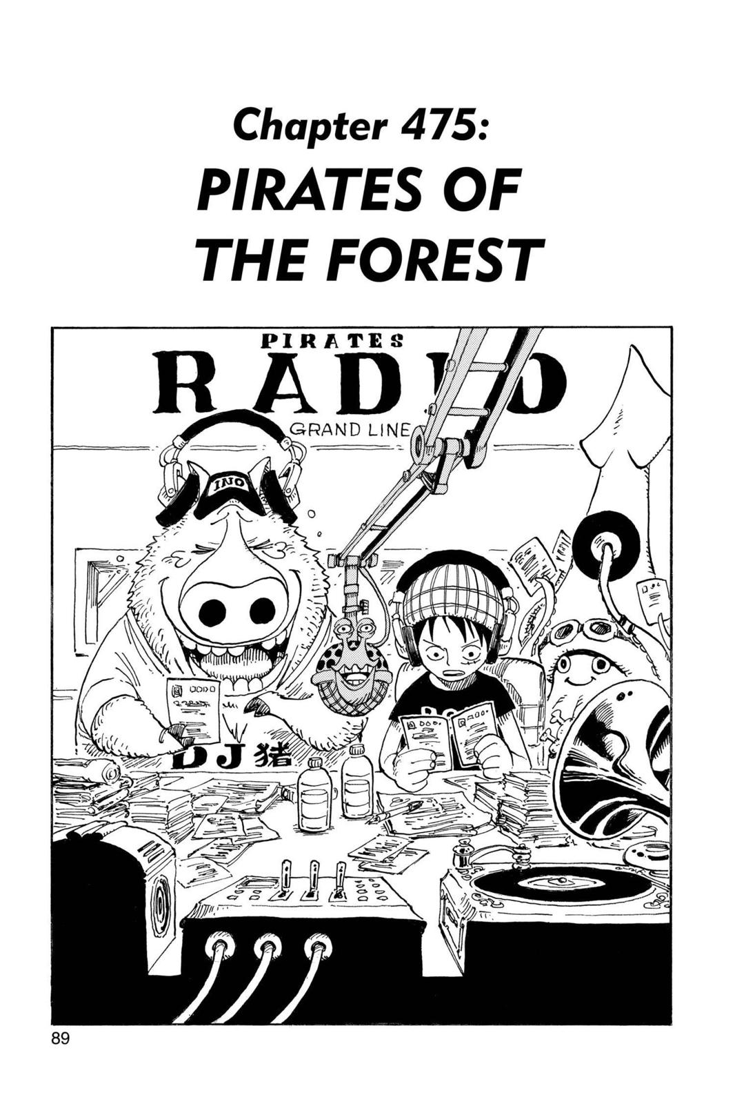 One Piece Manga Manga Chapter - 475 - image 1