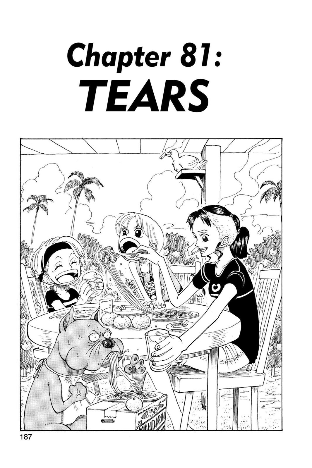 One Piece Manga Manga Chapter - 81 - image 1