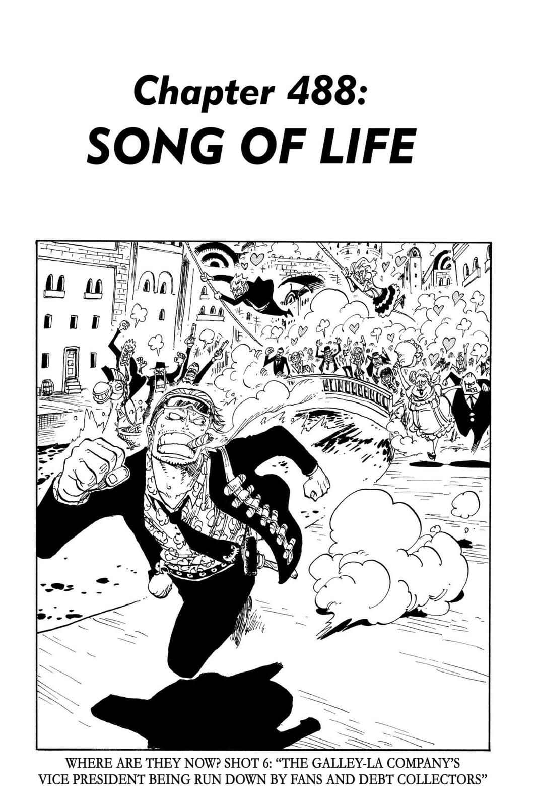 One Piece Manga Manga Chapter - 488 - image 1