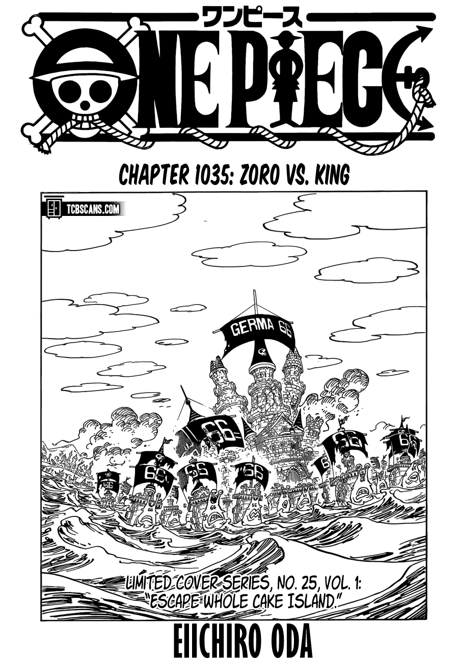 One Piece Manga Manga Chapter - 1035 - image 1
