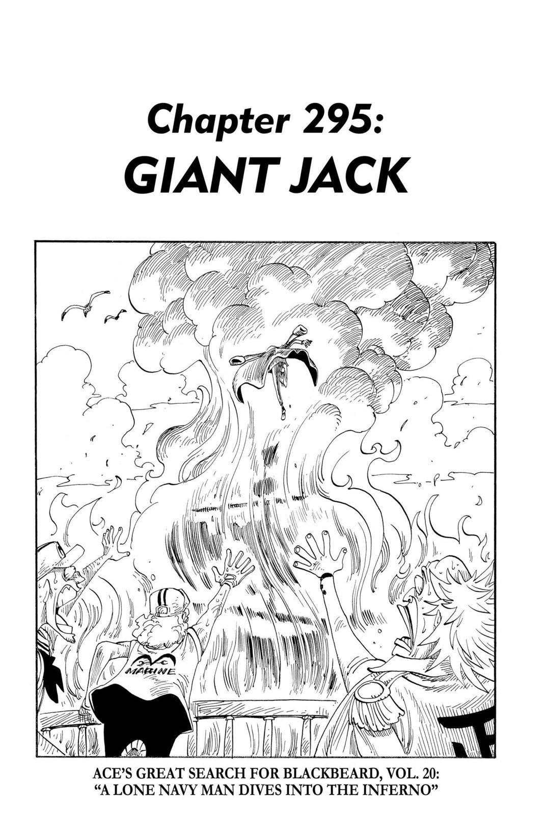One Piece Manga Manga Chapter - 295 - image 1