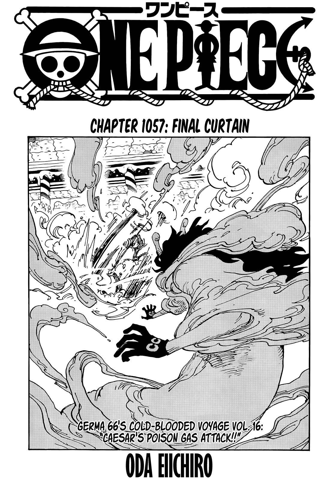 One Piece Manga Manga Chapter - 1057 - image 3