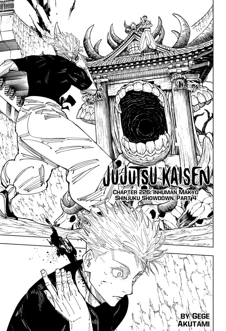 Jujutsu Kaisen Manga Chapter - 226 - image 1
