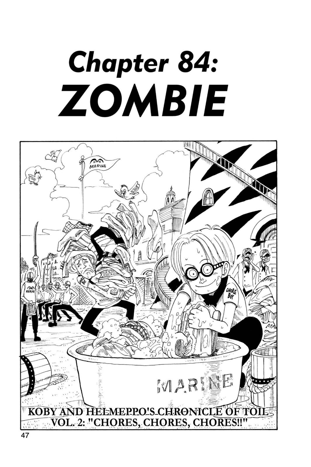 One Piece Manga Manga Chapter - 84 - image 1