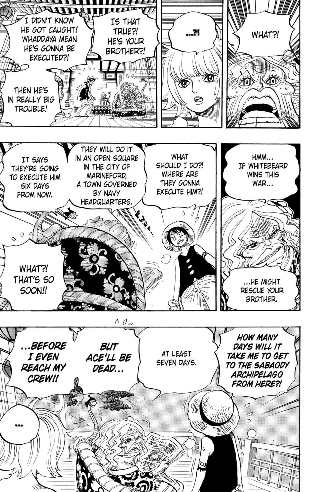 One Piece Manga Manga Chapter - 522 - image 9