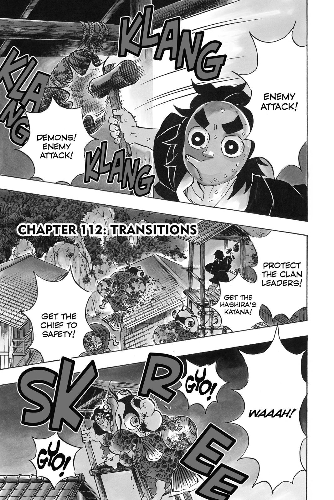 Demon Slayer Manga Manga Chapter - 112 - image 1