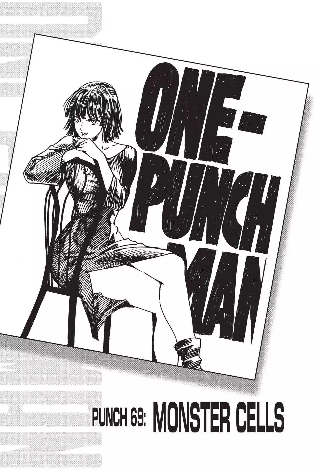 One Punch Man Manga Manga Chapter - 69 - image 1