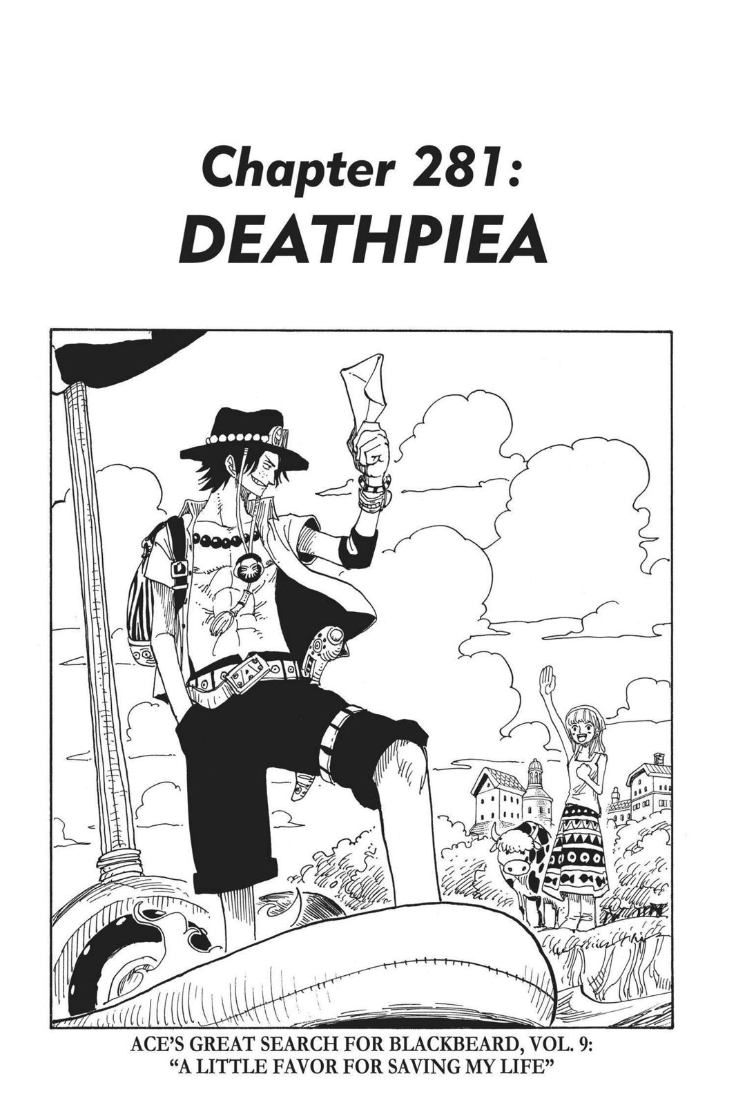 One Piece Manga Manga Chapter - 281 - image 1