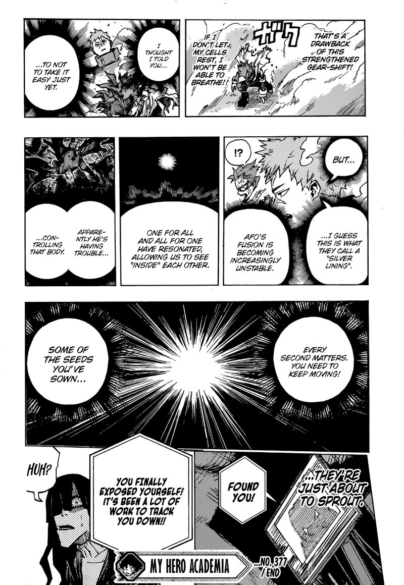 My Hero Academia Manga Manga Chapter - 377 - image 9
