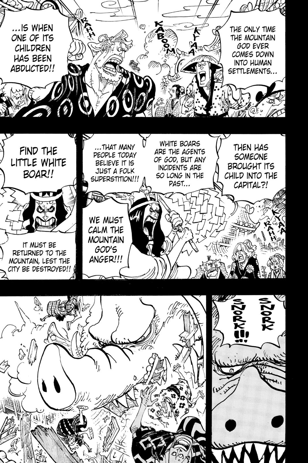 One Piece Manga Manga Chapter - 961 - image 3