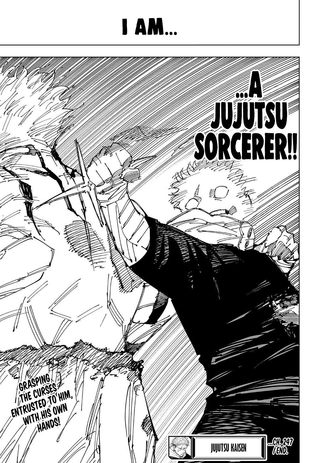 Jujutsu Kaisen Manga Chapter - 247 - image 20