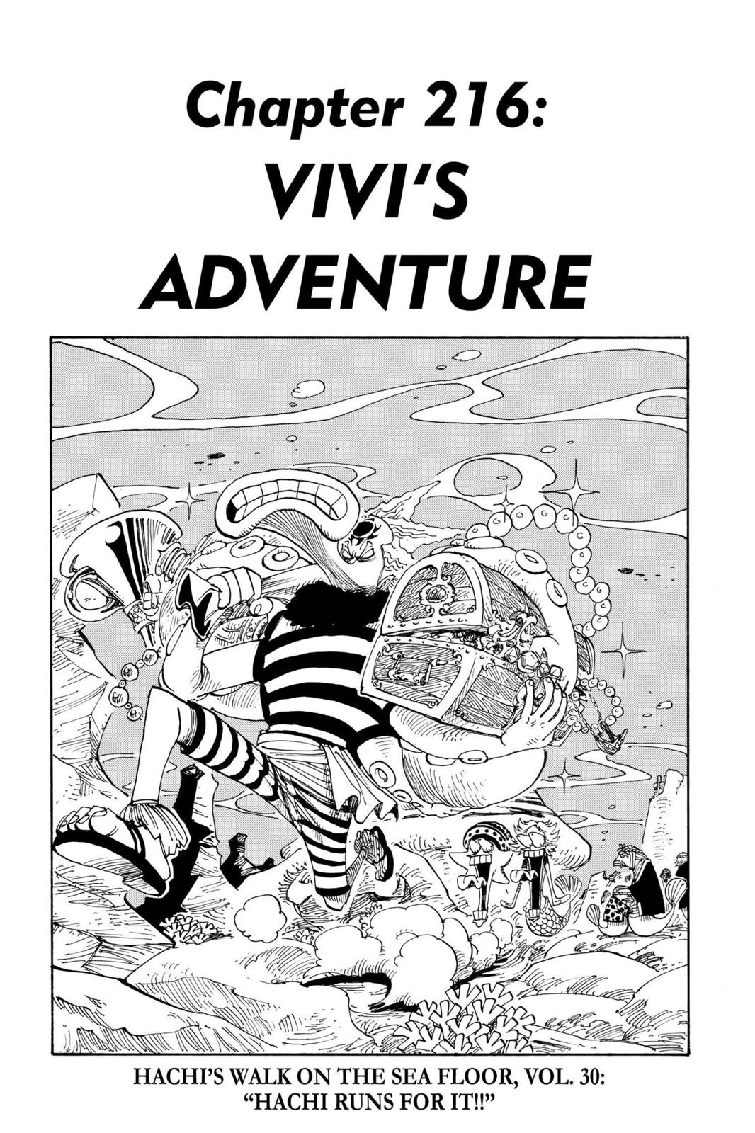 One Piece Manga Manga Chapter - 216 - image 1
