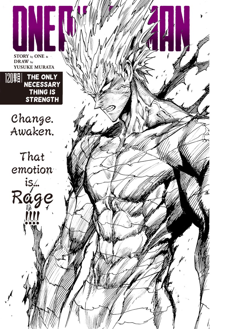 One Punch Man Manga Manga Chapter - 120 - image 1