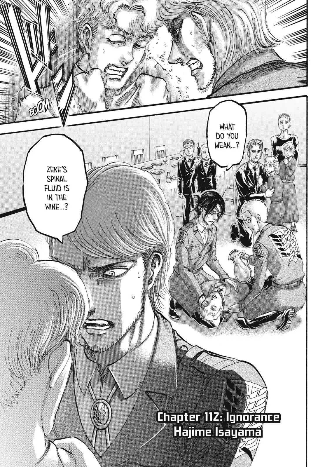 Attack on Titan Manga Manga Chapter - 112 - image 1