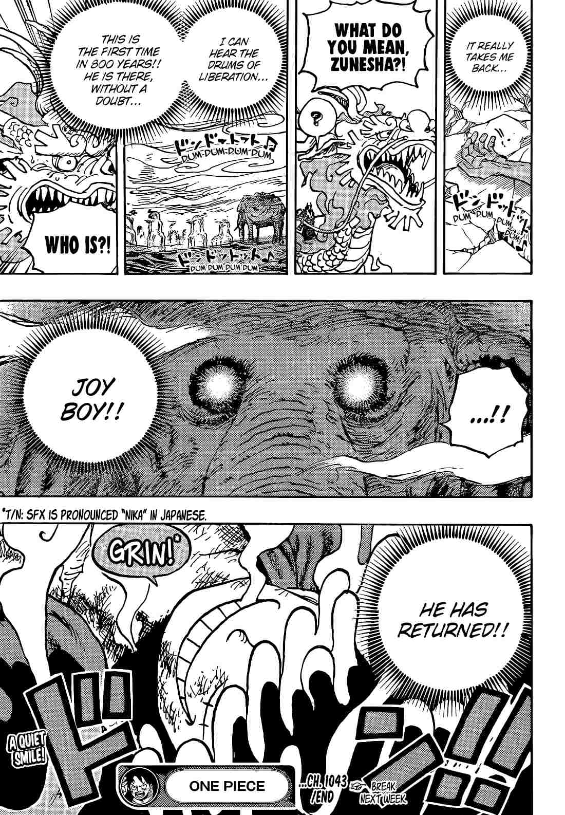 One Piece Manga Manga Chapter - 1043 - image 16