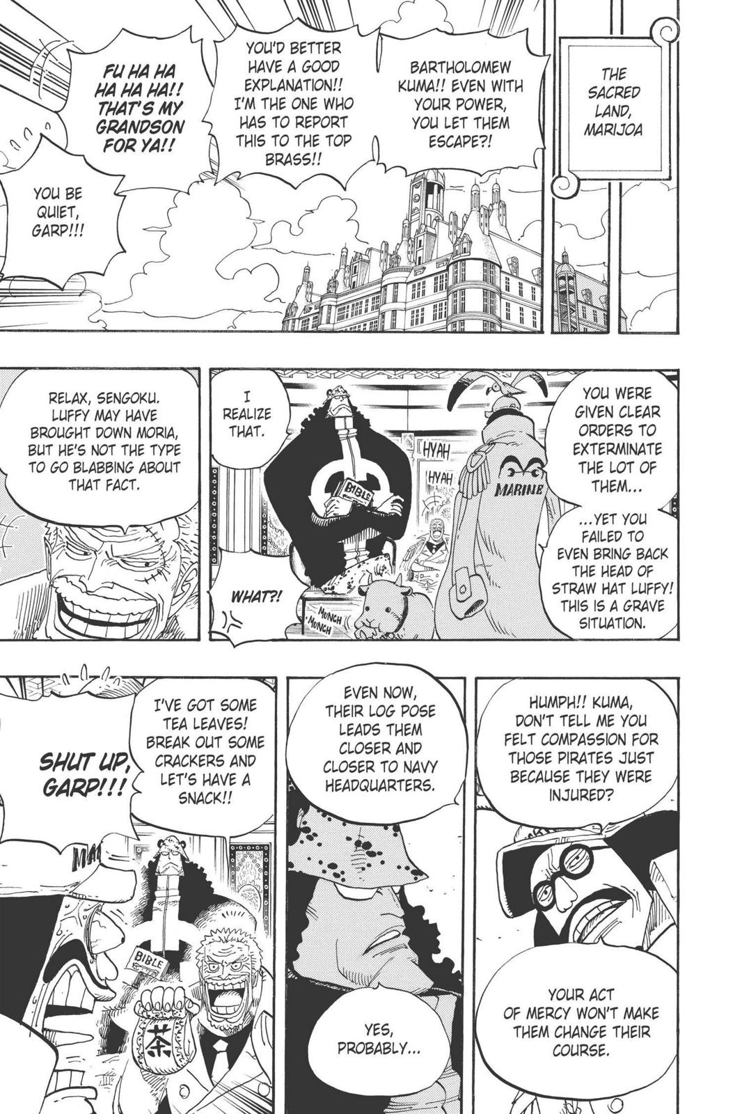One Piece Manga Manga Chapter - 490 - image 7