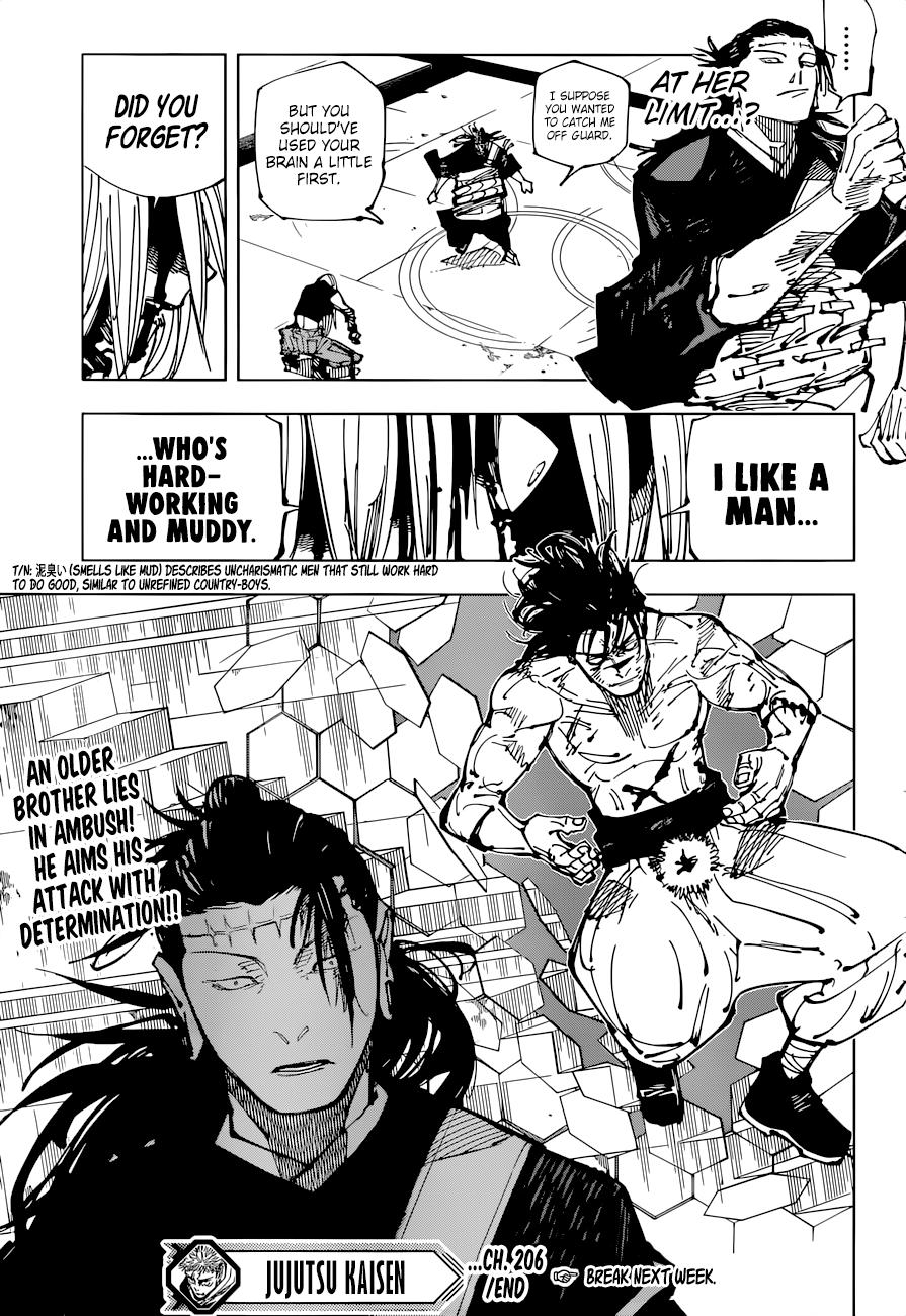 Jujutsu Kaisen Manga Chapter - 206 - image 19