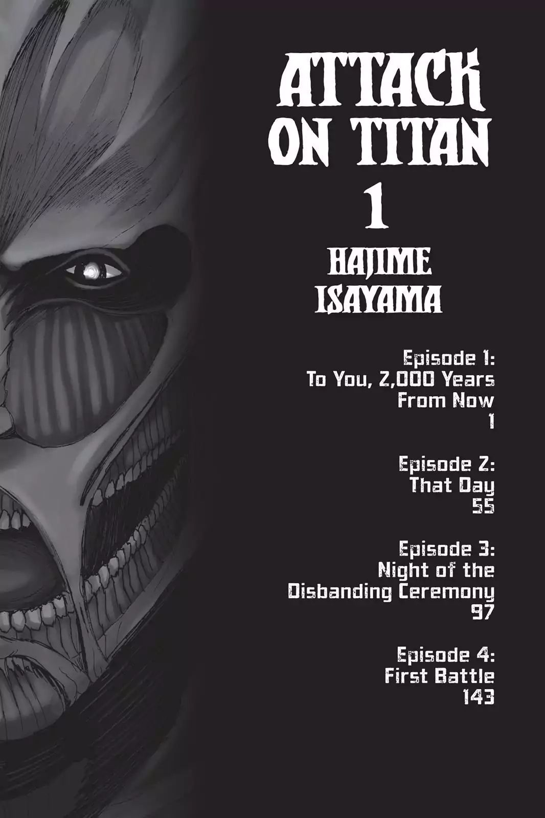 Attack on Titan Manga Manga Chapter - 1 - image 5