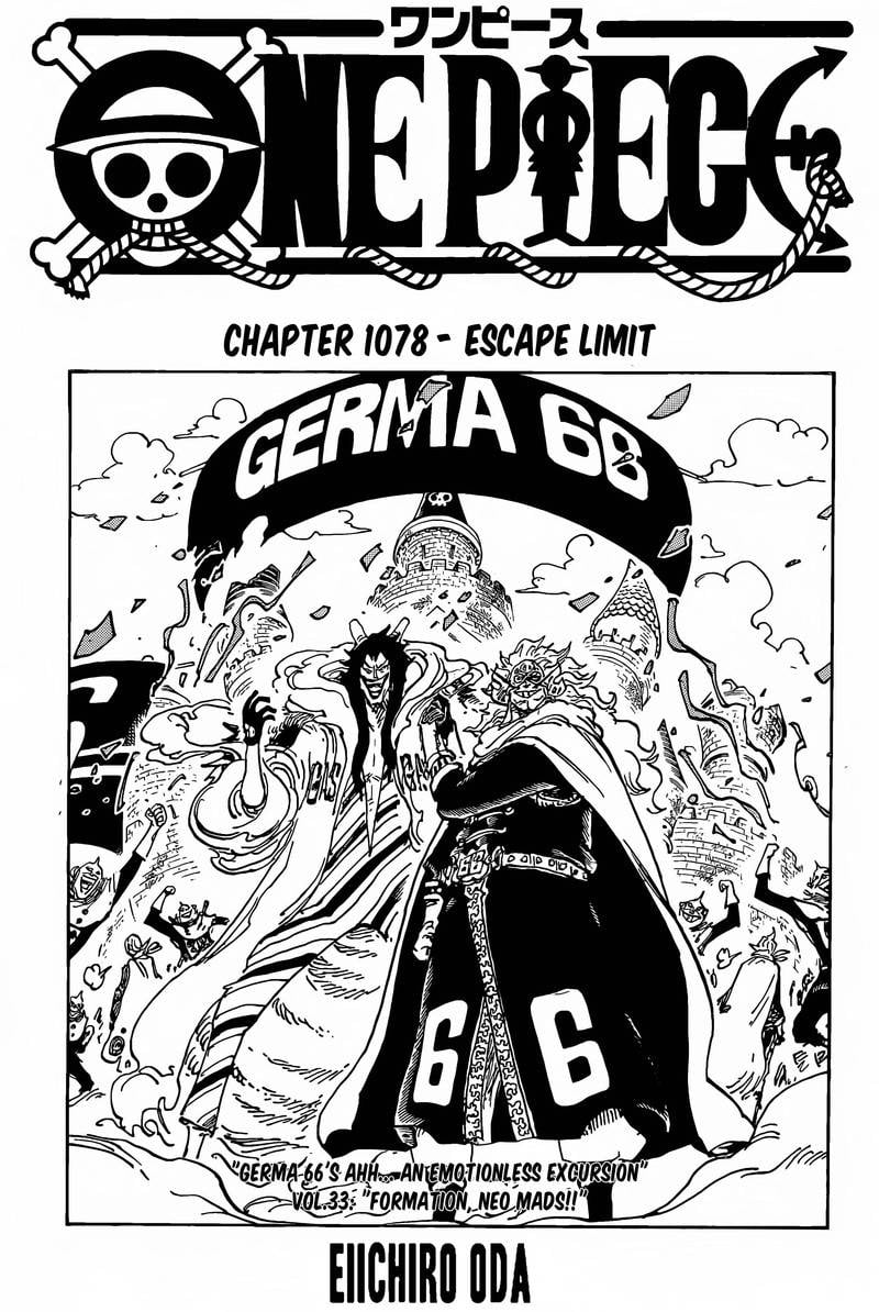 One Piece Manga Manga Chapter - 1078 - image 1