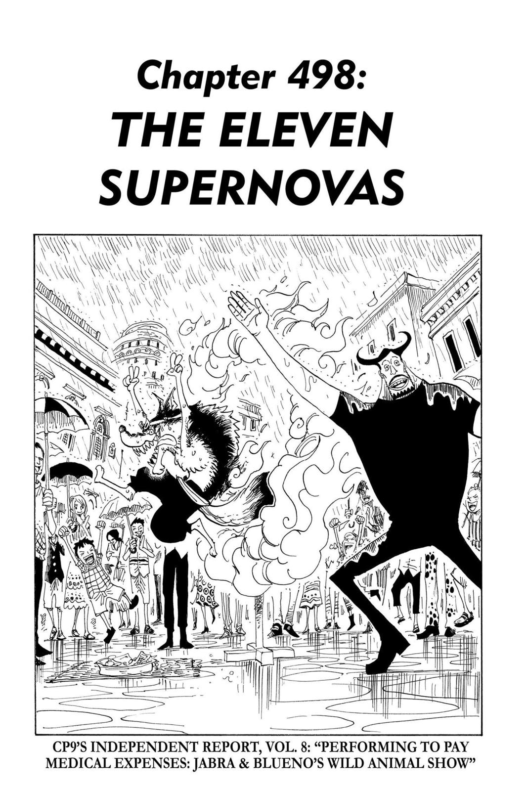 One Piece Manga Manga Chapter - 498 - image 1