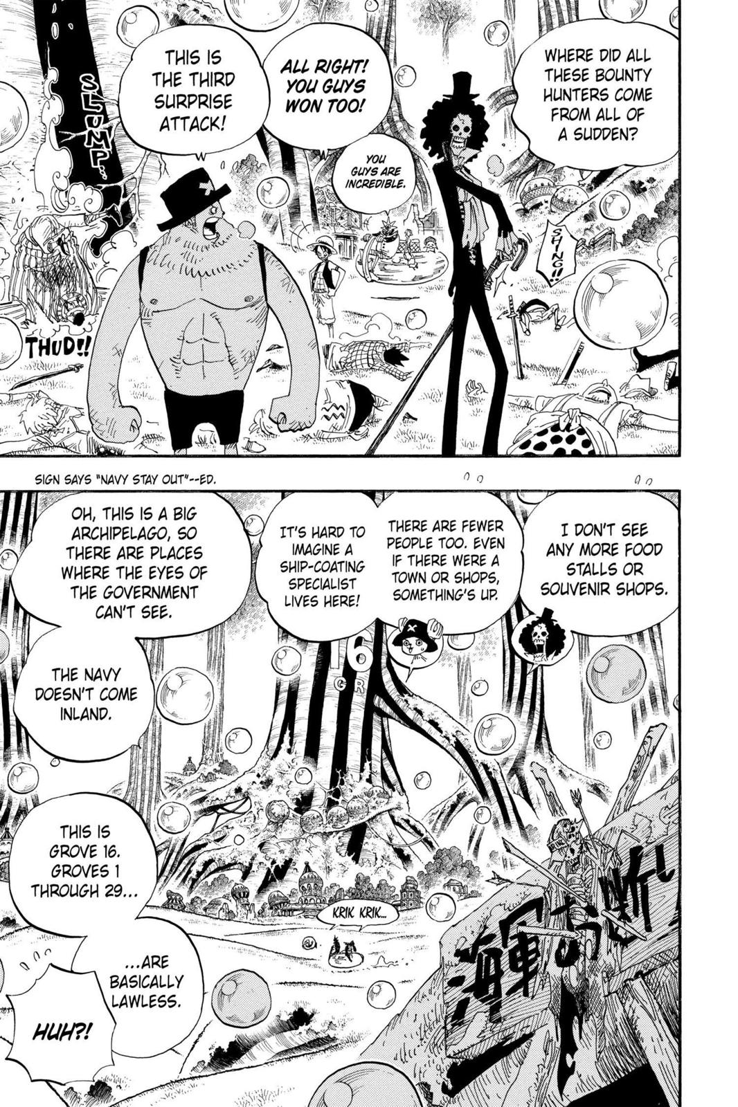 One Piece Manga Manga Chapter - 498 - image 3