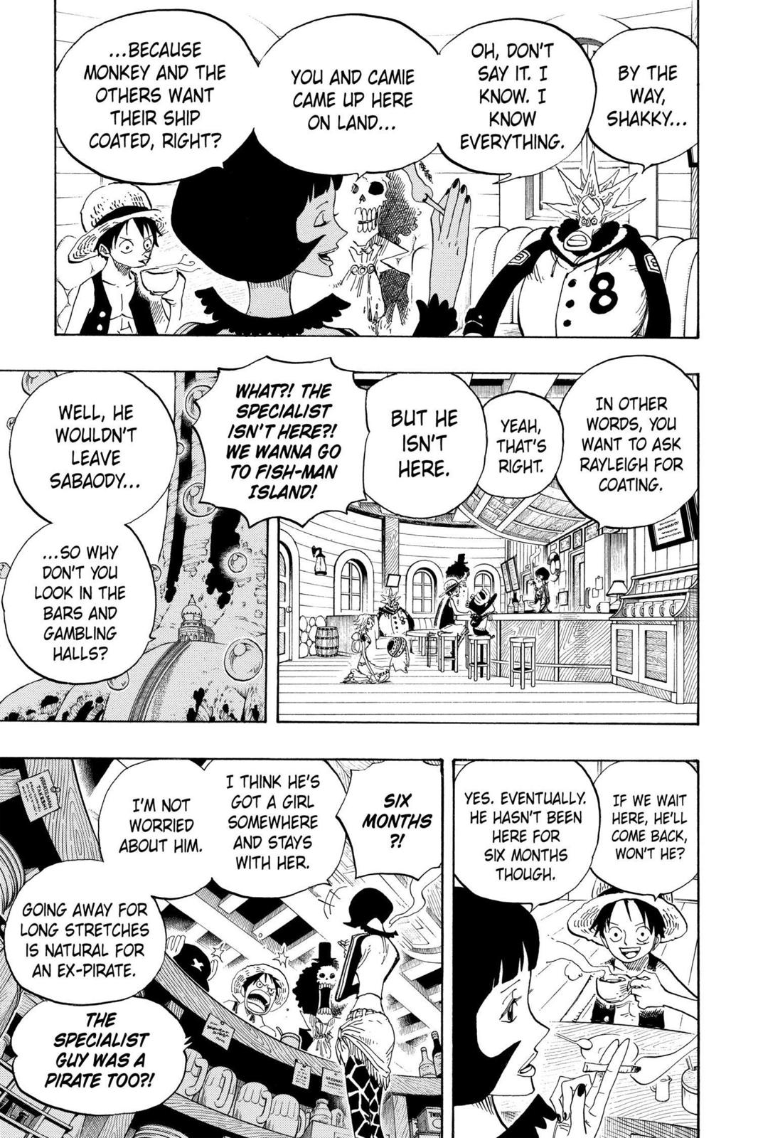 One Piece Manga Manga Chapter - 498 - image 9