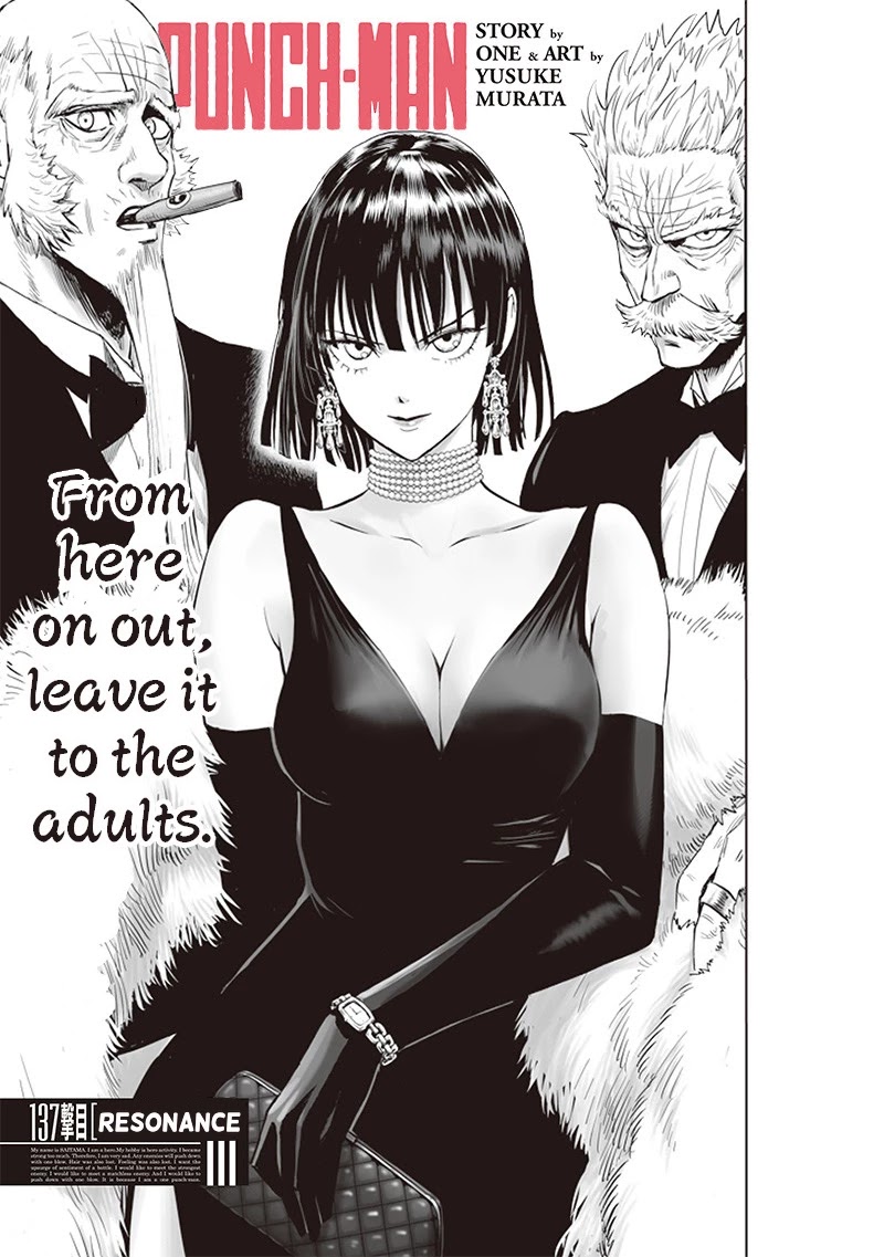 One Punch Man Manga Manga Chapter - 137 - image 1