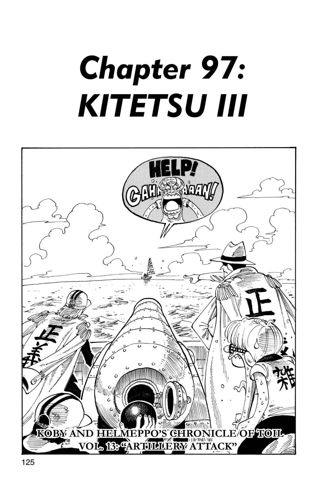 One Piece Manga Manga Chapter - 97 - image 1