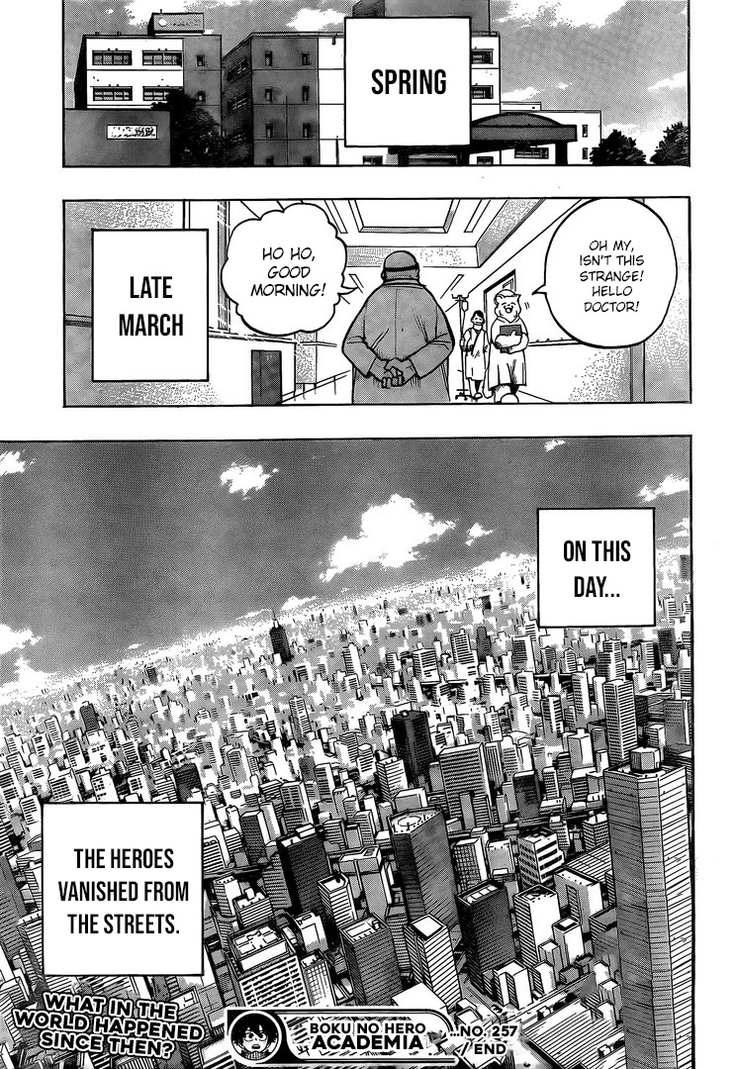 My Hero Academia Manga Manga Chapter - 257 - image 17