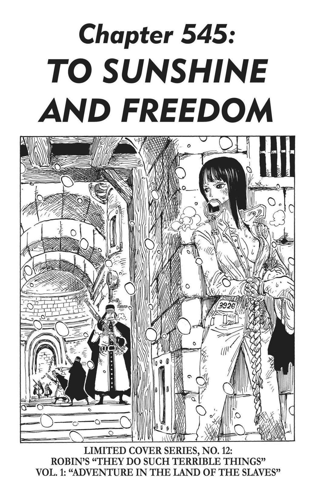 One Piece Manga Manga Chapter - 545 - image 1