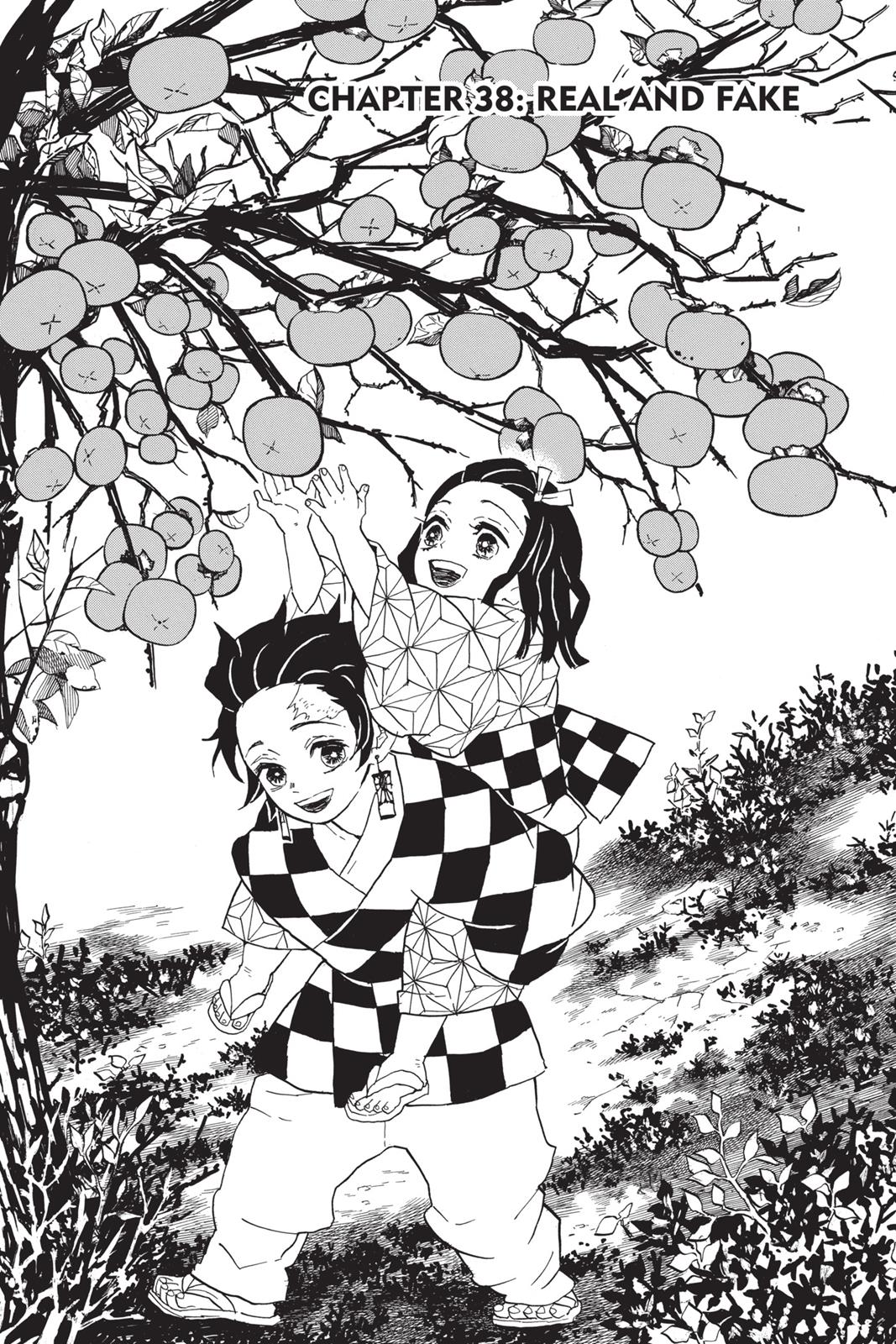 Demon Slayer Manga Manga Chapter - 38 - image 1
