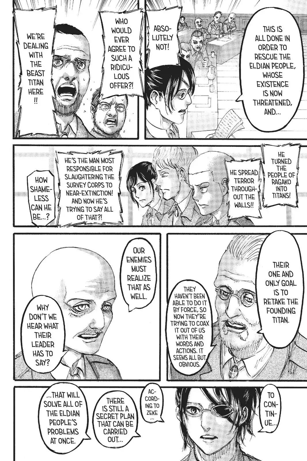 Attack on Titan Manga Manga Chapter - 106 - image 21