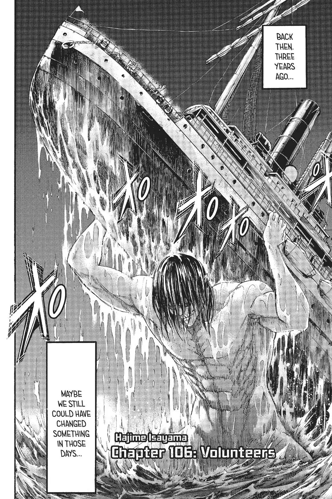 Attack on Titan Manga Manga Chapter - 106 - image 3