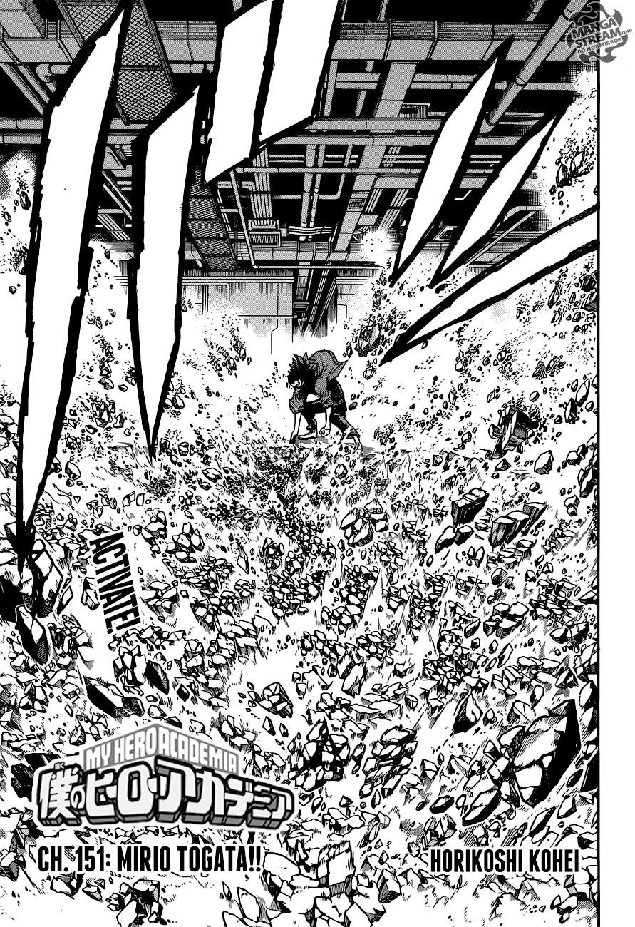 My Hero Academia Manga Manga Chapter - 151 - image 6