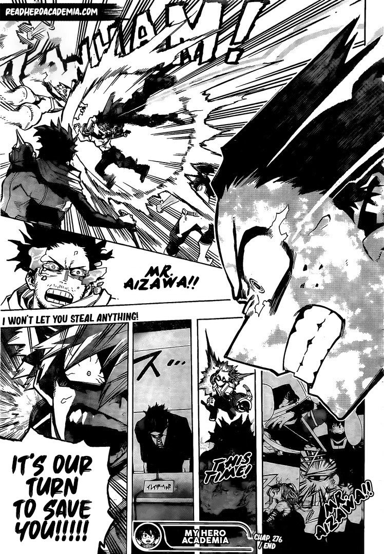 My Hero Academia Manga Manga Chapter - 276 - image 19