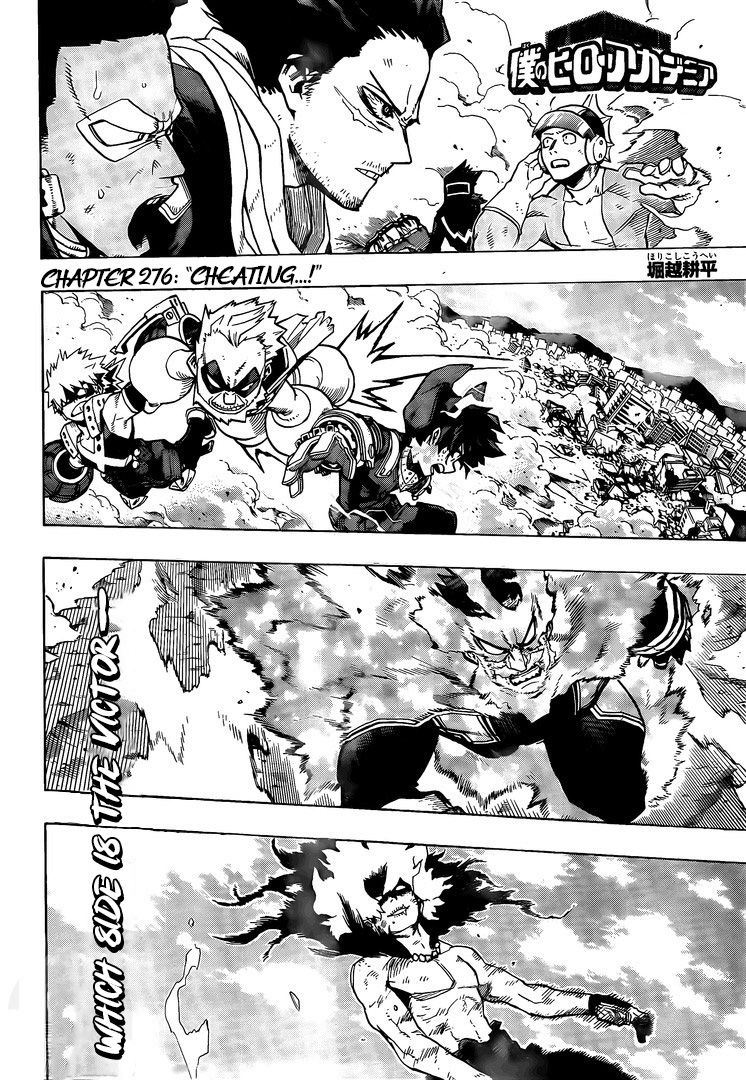 My Hero Academia Manga Manga Chapter - 276 - image 5