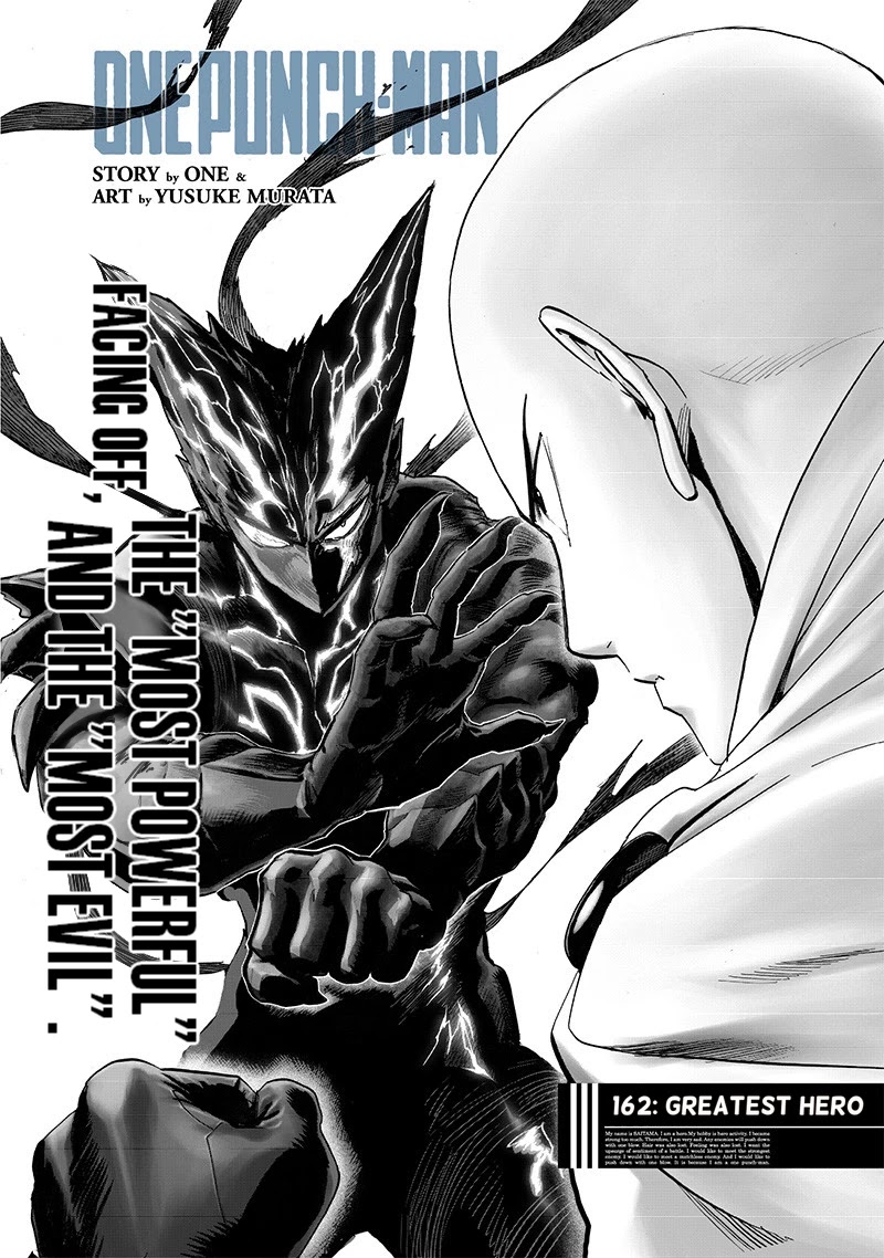 One Punch Man Manga Manga Chapter - 162 - image 1