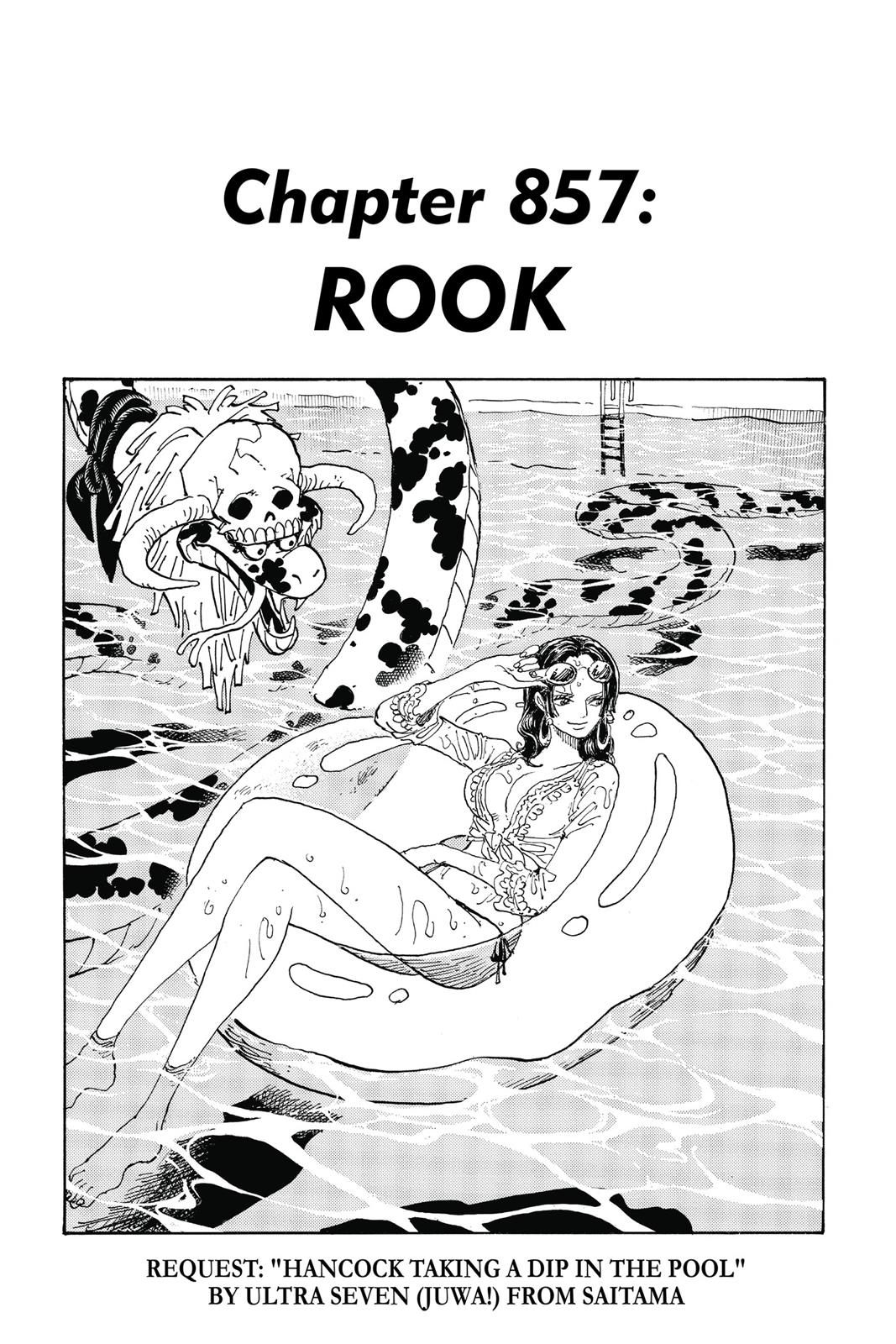 One Piece Manga Manga Chapter - 857 - image 1