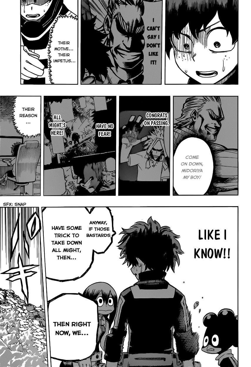 My Hero Academia Manga Manga Chapter - 14 - image 22