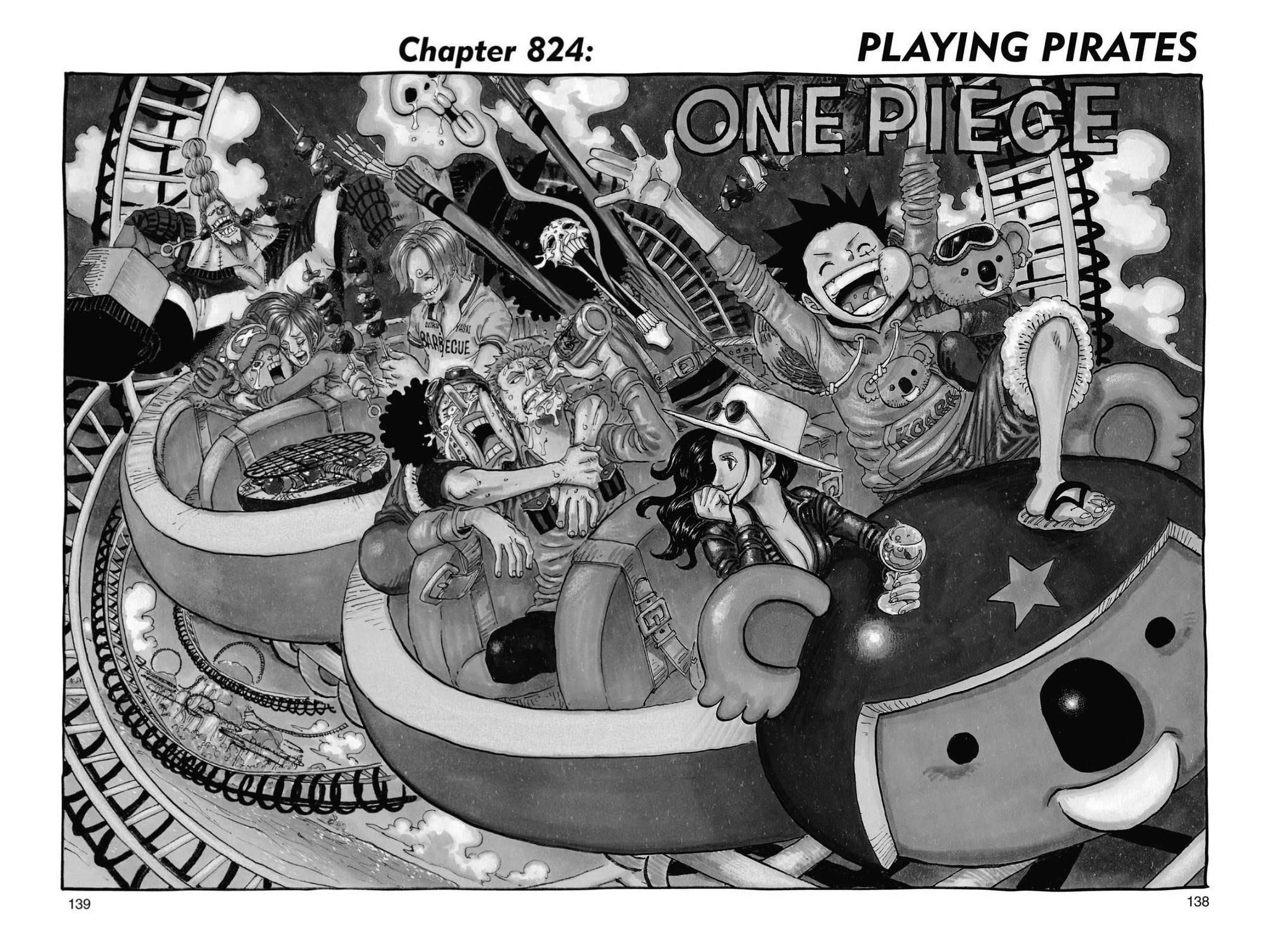 One Piece Manga Manga Chapter - 824 - image 1