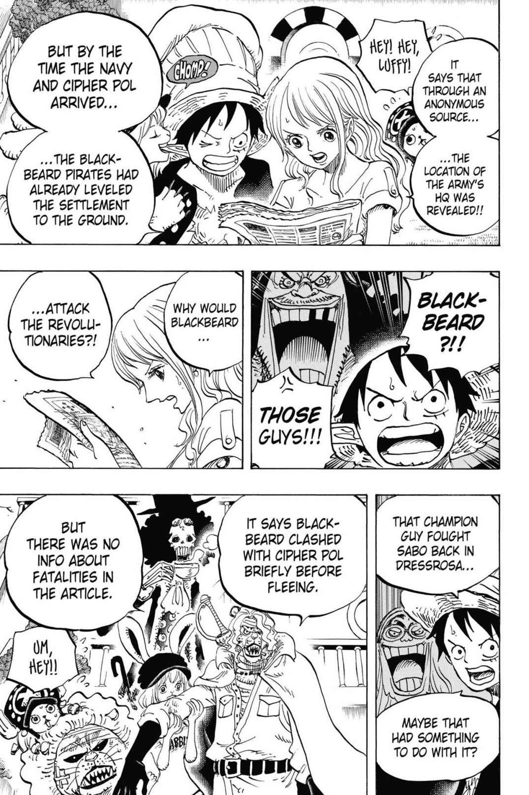 One Piece Manga Manga Chapter - 824 - image 5