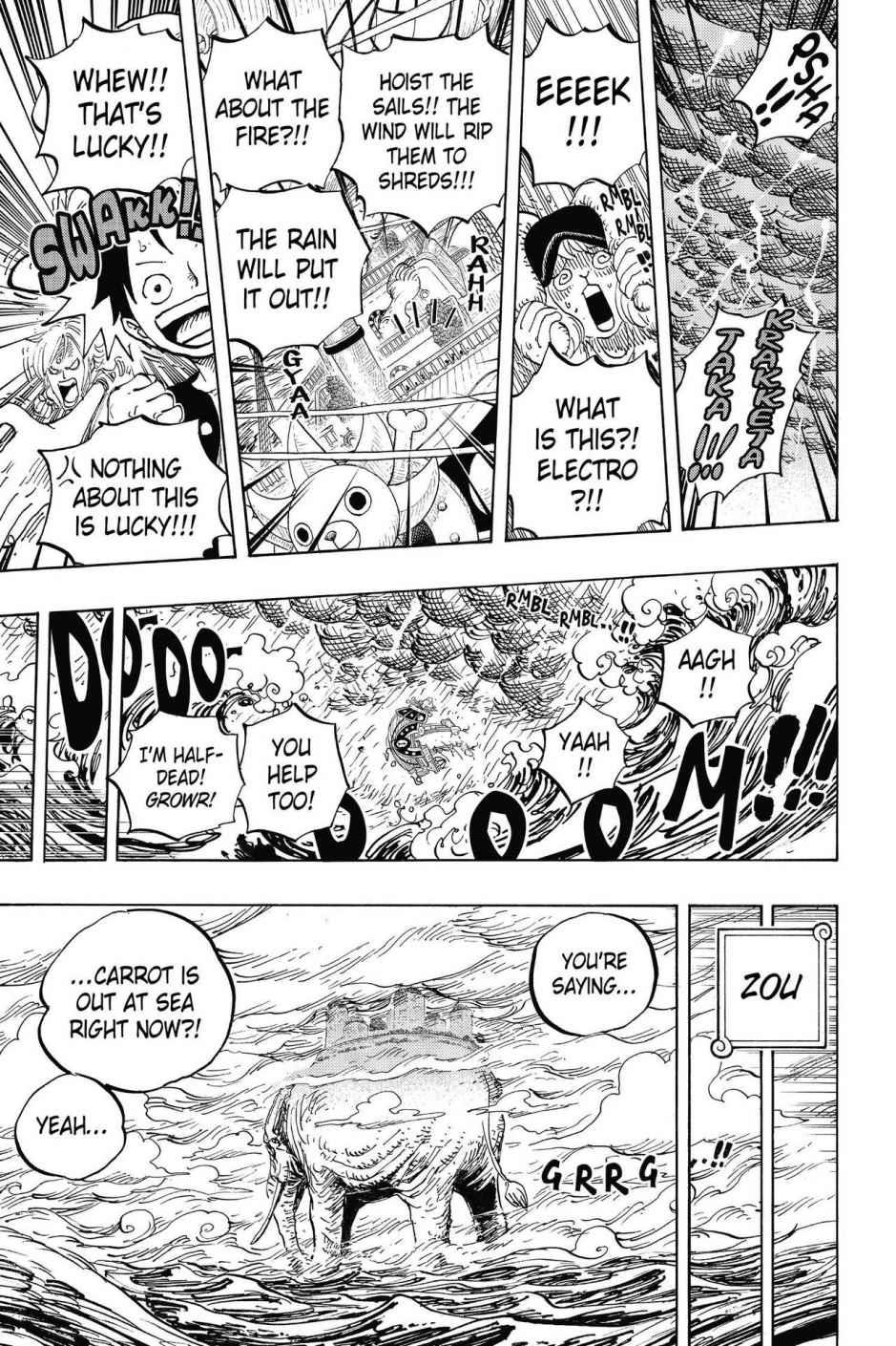 One Piece Manga Manga Chapter - 824 - image 7
