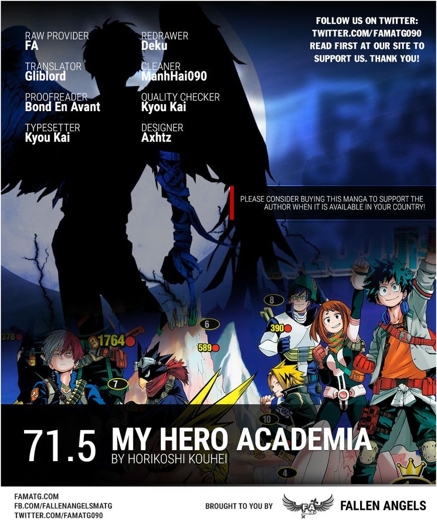 My Hero Academia Manga Manga Chapter - 72 - image 1
